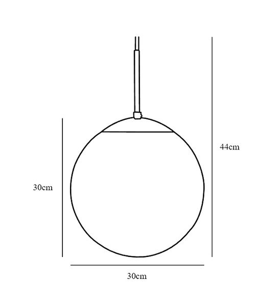 Riippuvalaisin Nordlux Cafe E27 300mm