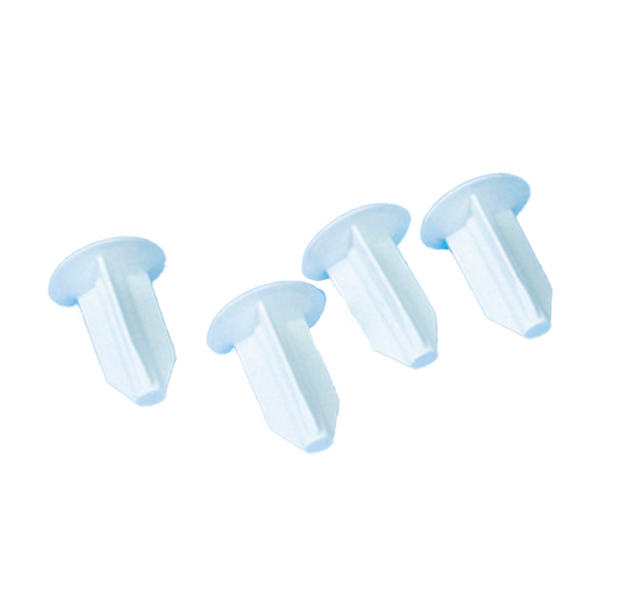 Wc-jalan reiän suojatulppa Merika valkoinen 4kpl