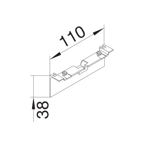 Peitelevy Hager Tehalit SL20115 HF SL20x115 liikenteenvalkoinen