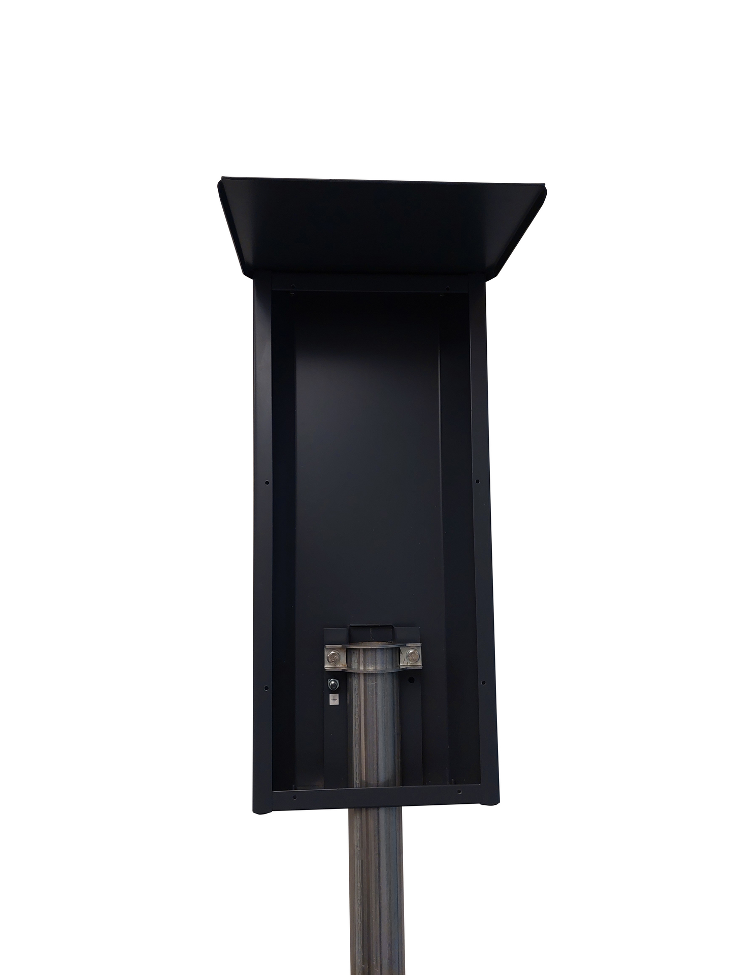 Latausaseman pylväskotelo Light suoraan asennukseen 60 mm putkeen.