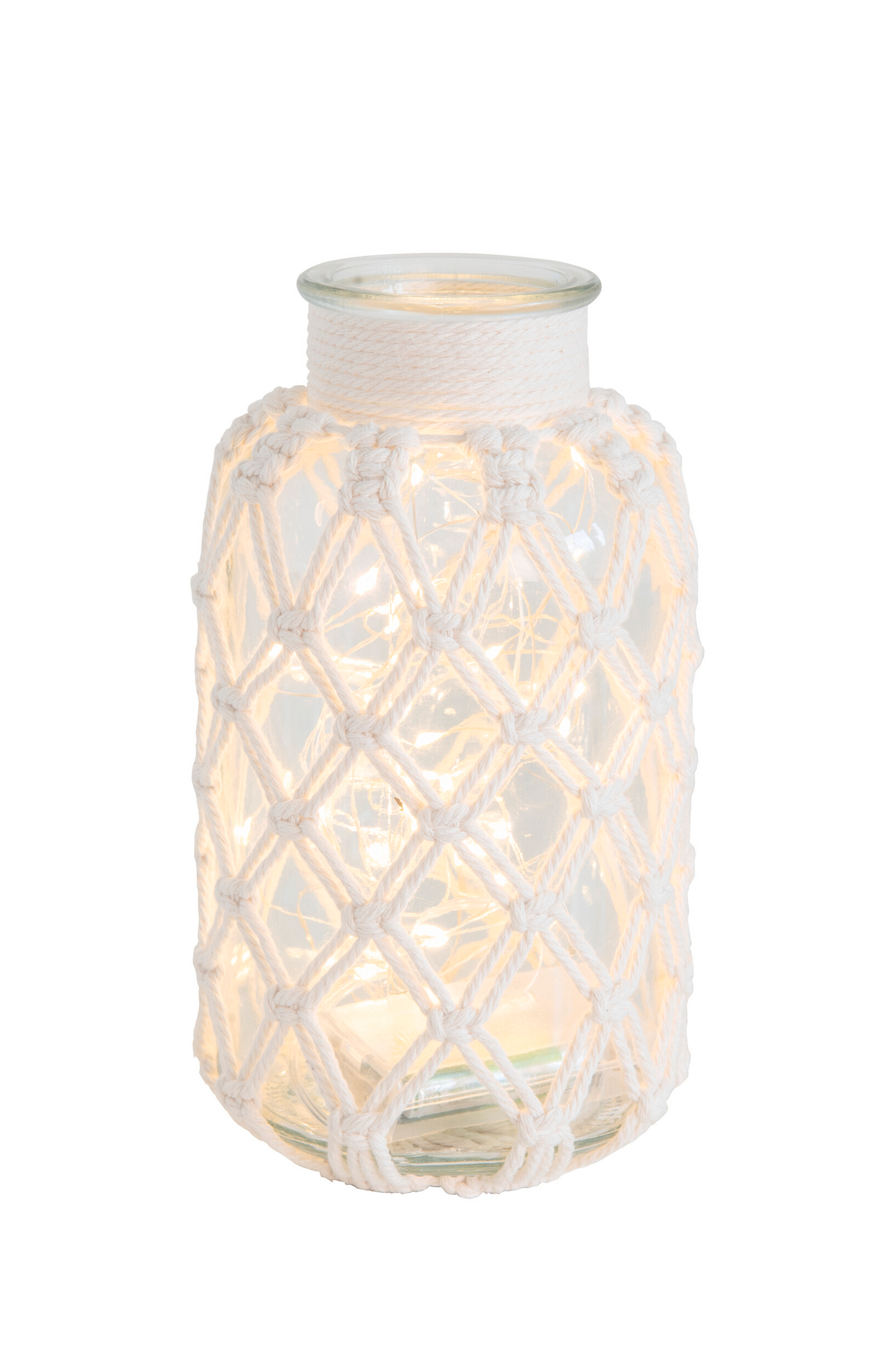 Koristepurkki Airam Male 20cm 40 lediä paristokäyttöinen