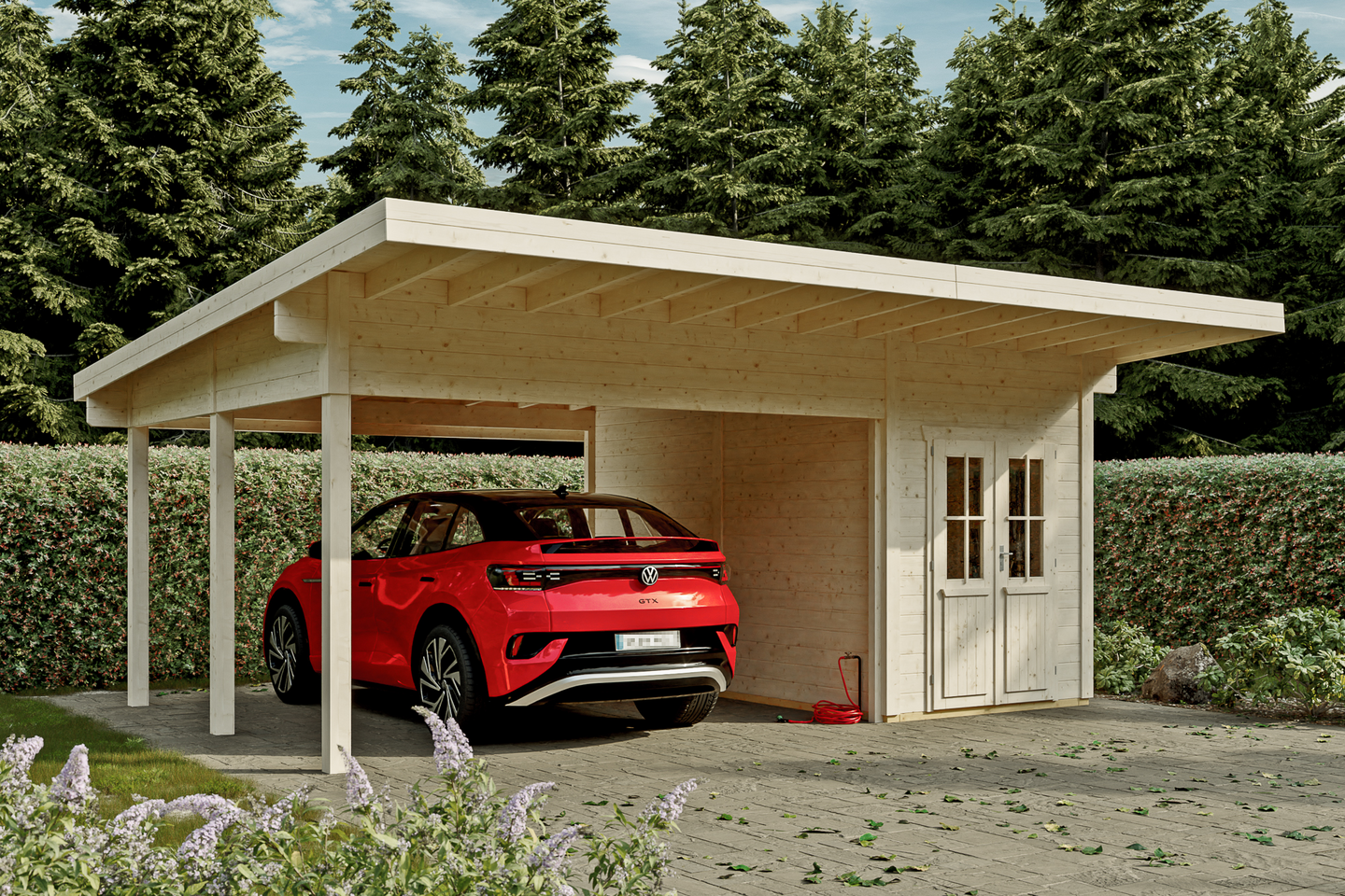 Katos + varasto Kumla 600x400cm