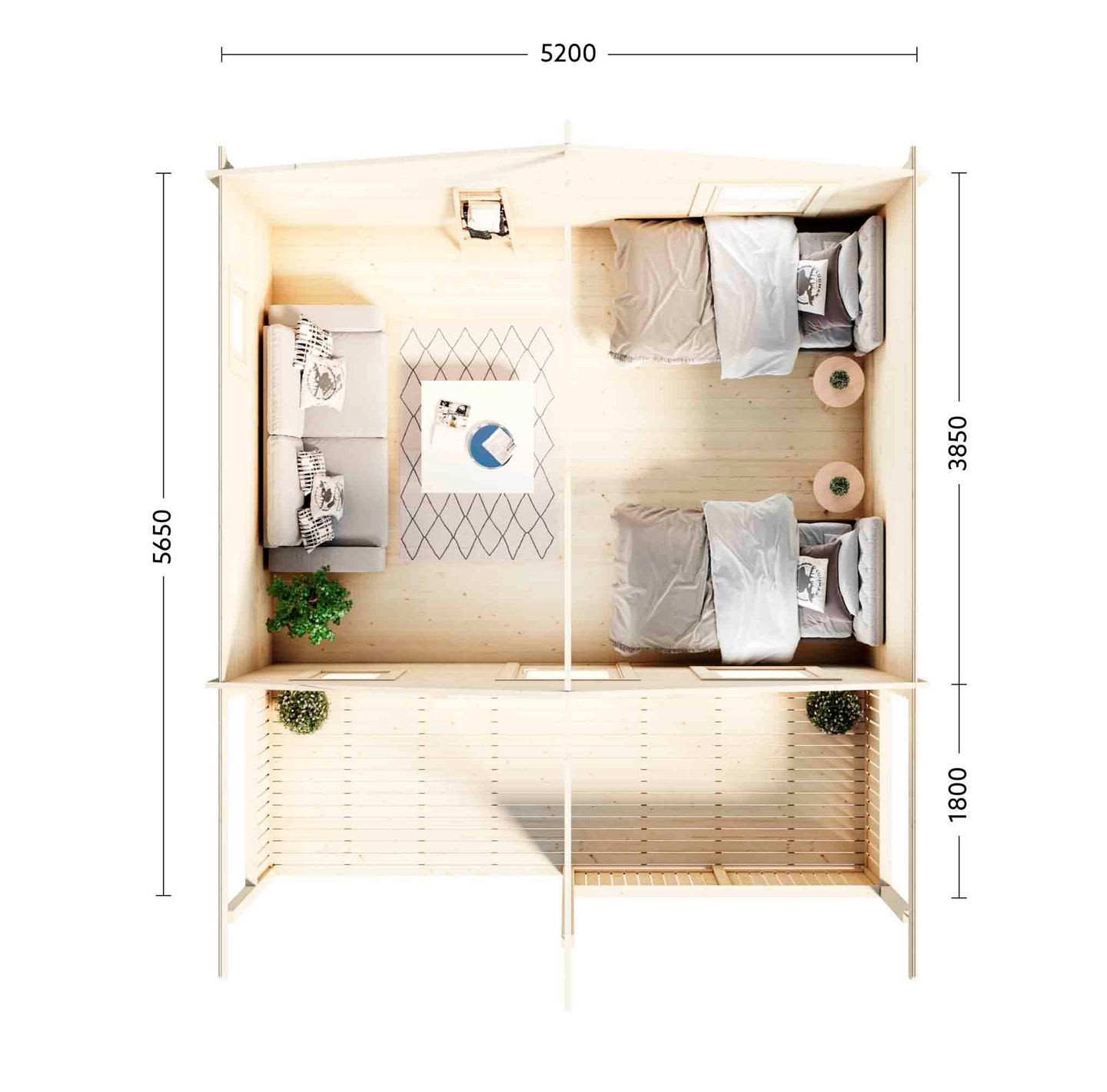 Mökki Lillevilla Orivesi 20,0m²