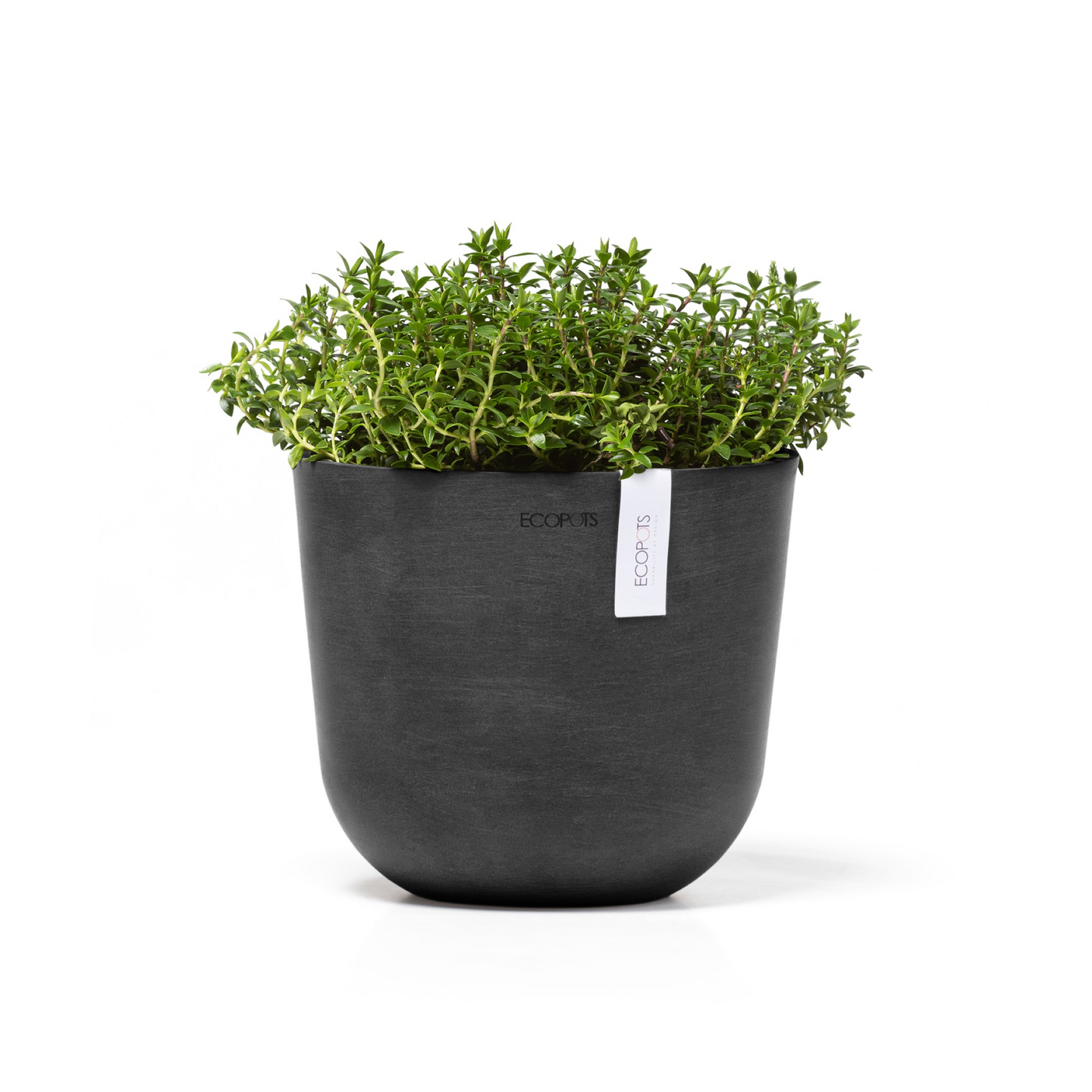 Ruukku Ecopots Oslo mini 19cm tummanharmaa