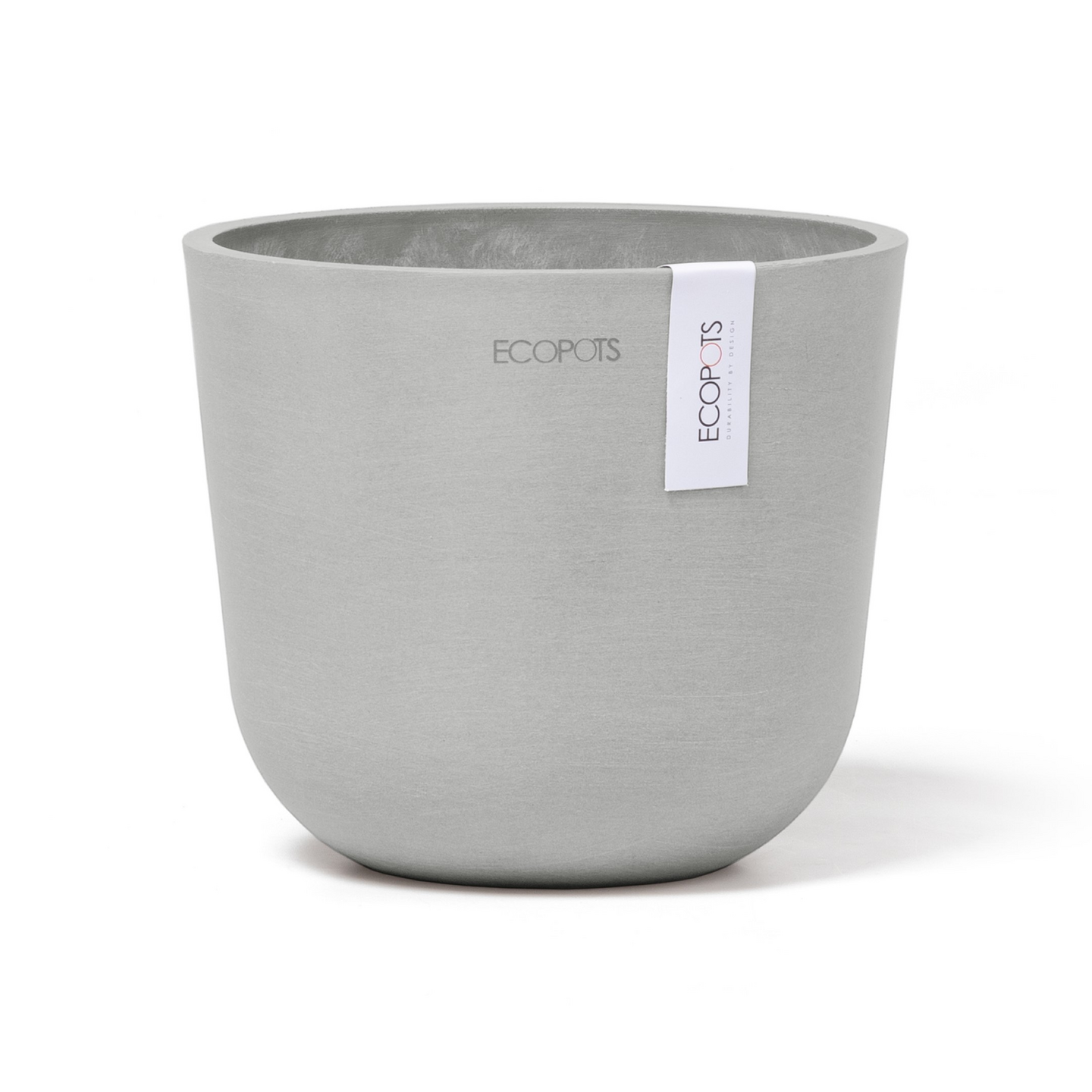 Ruukku Ecopots Oslo mini 16cm valkoharmaa
