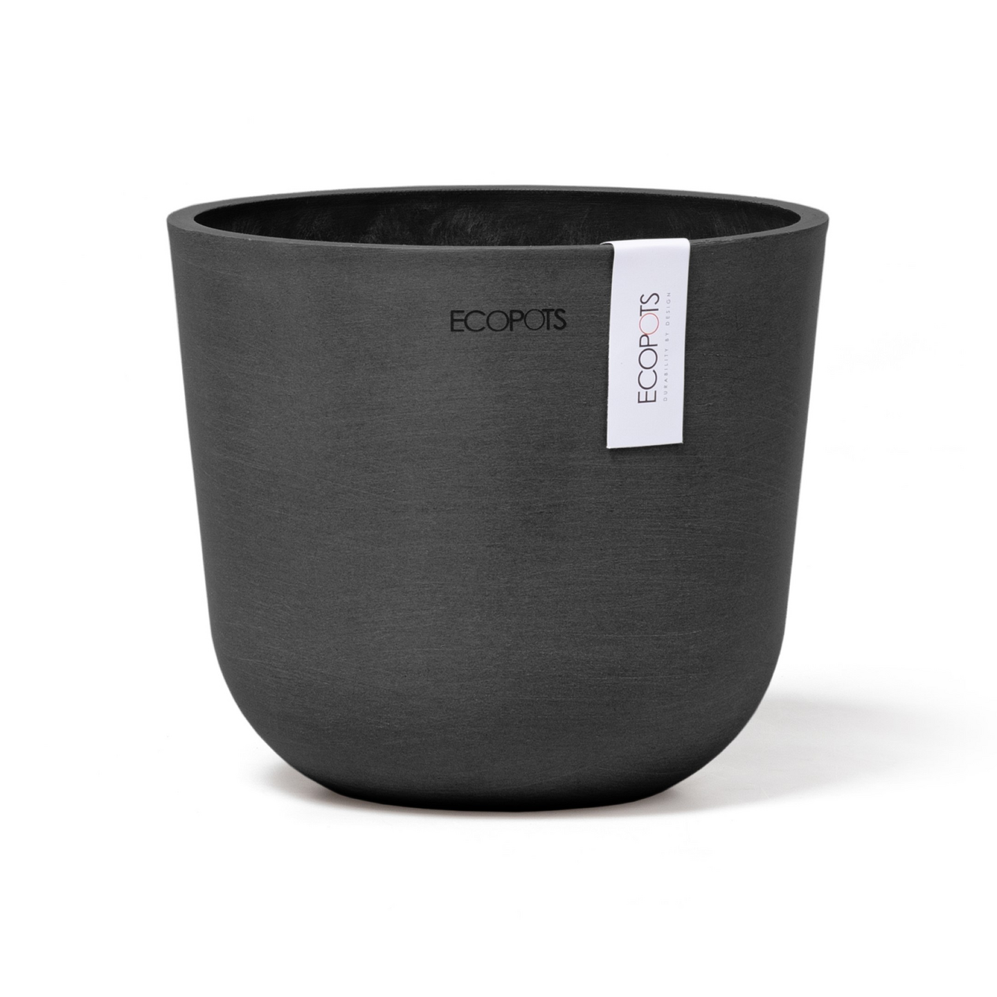 Ruukku Ecopots Oslo mini 16cm tummanharmaa