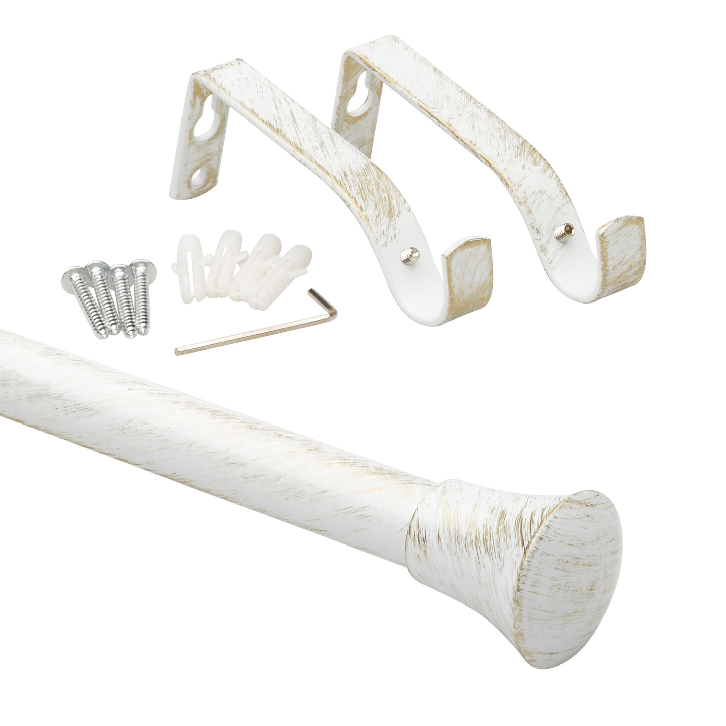 Verhotanko Cello Kira antiikinvalkoinen 19mm 90-160cm