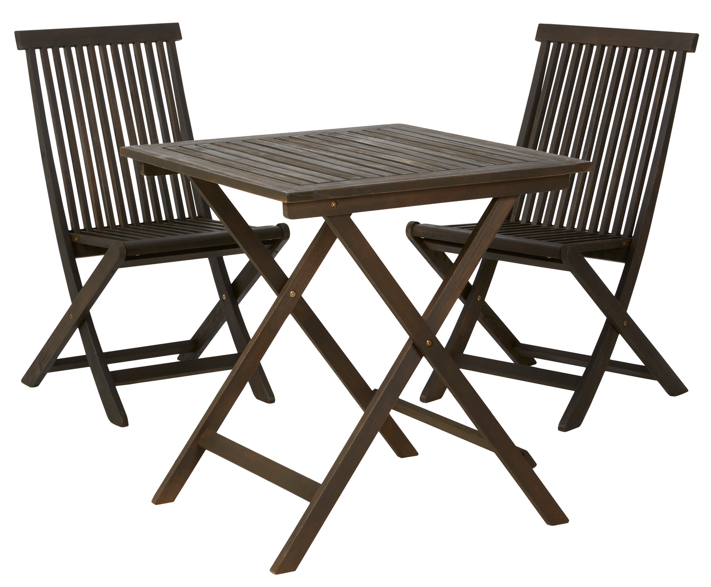 Taittopöytä Cello Acasia neliö 70x70cm