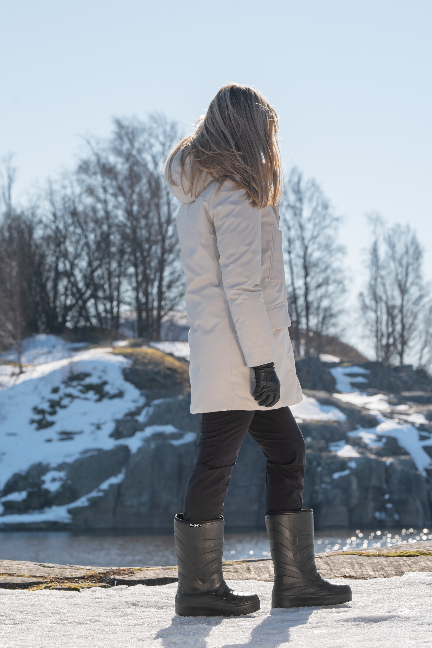 Kumisaappaat Nokian Winter Light musta