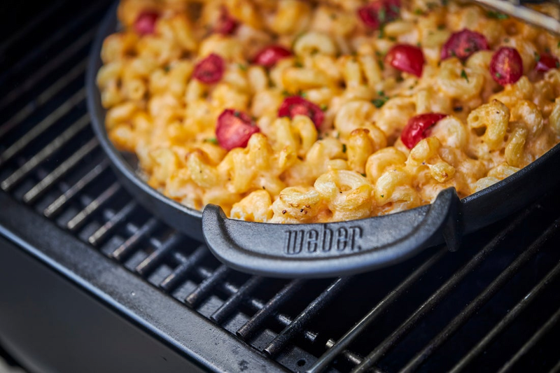 Paistolevy Weber GBS valurautaa