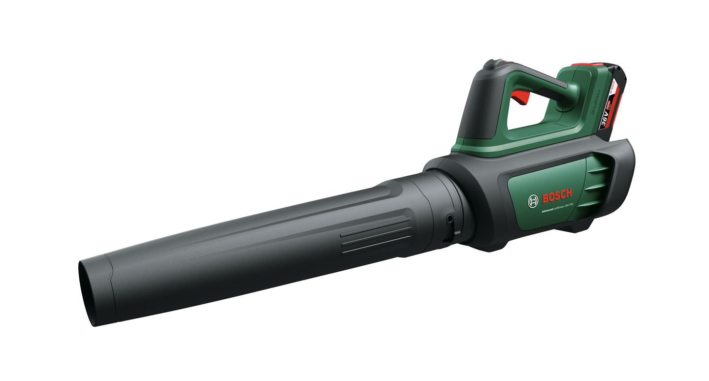 Akkulehtipuhallin Bosch AdvancedLeafBlower 36V-750 1x2,0Ah + laturi