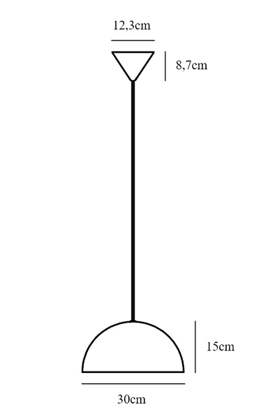 Riippuvalaisin Nordlux Ellen E27 musta