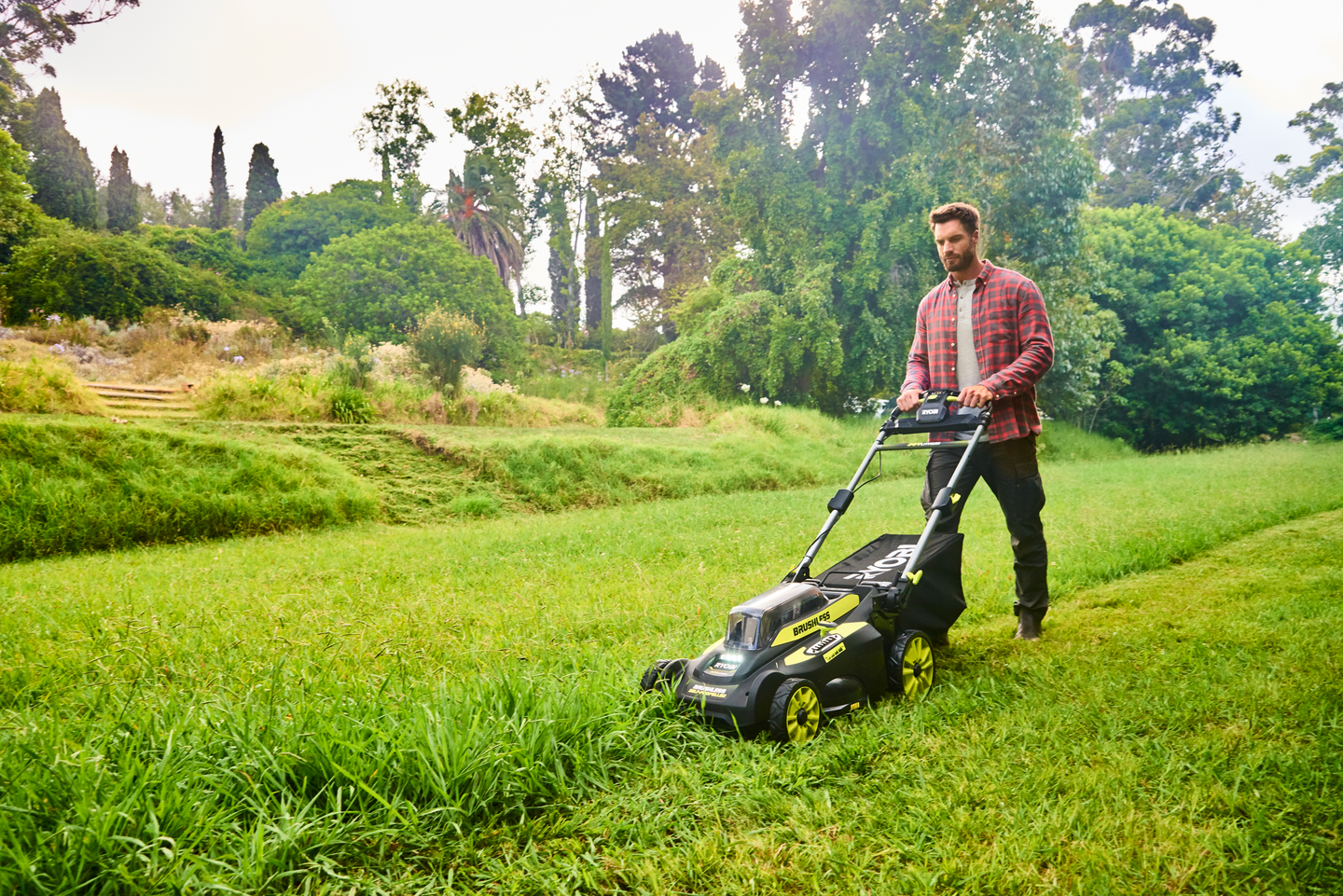 Akkuruohonleikkuri Ryobi RY36LMX51A-160 36V 6,0Ah akku 51cm