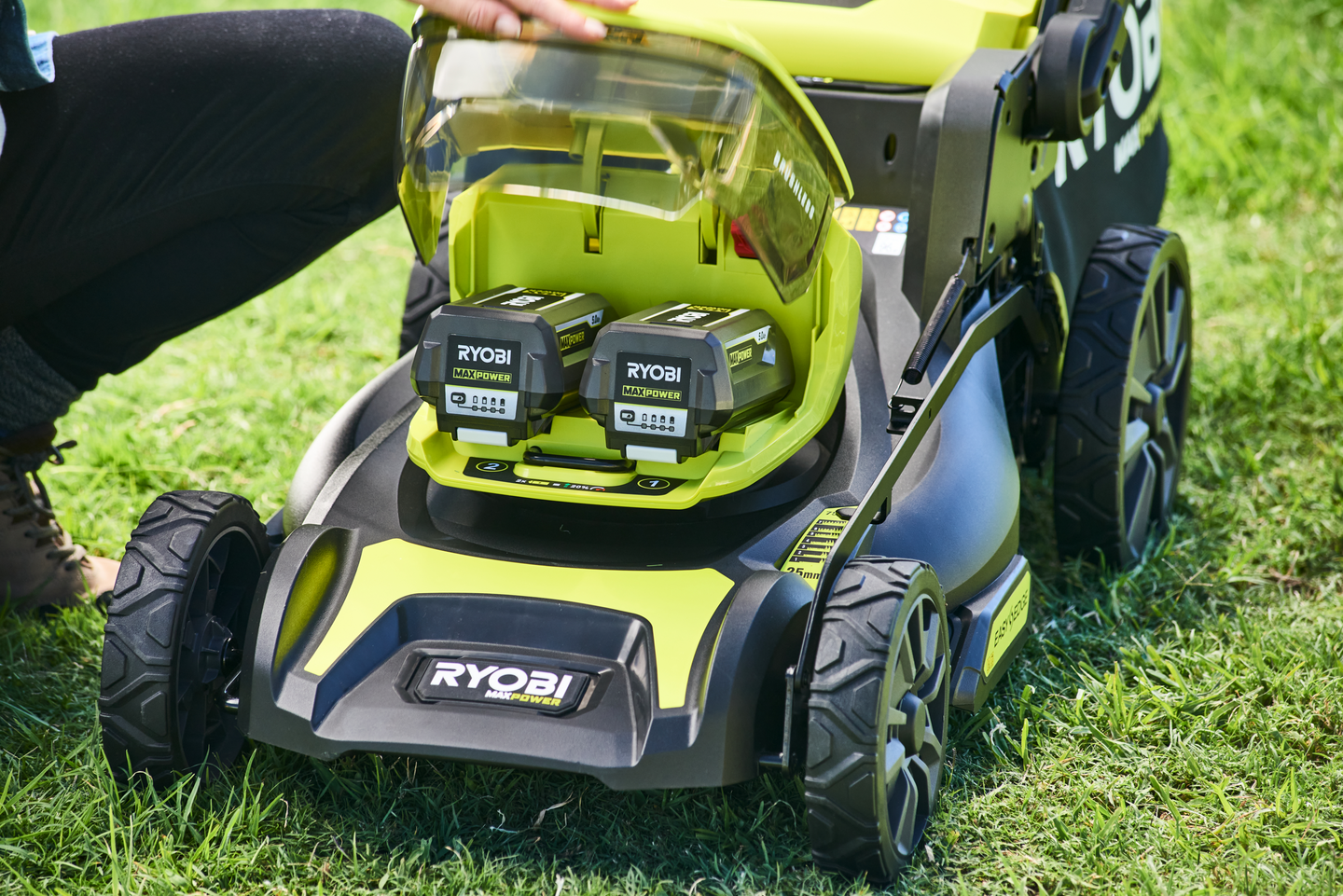 Ruohonleikkuri Ryobi RY36LMX46A-150 36V