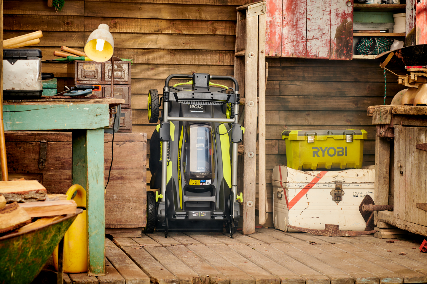 Akkuruohonleikkuri Ryobi RY36LMX51A-160 36V 6,0Ah akku 51cm