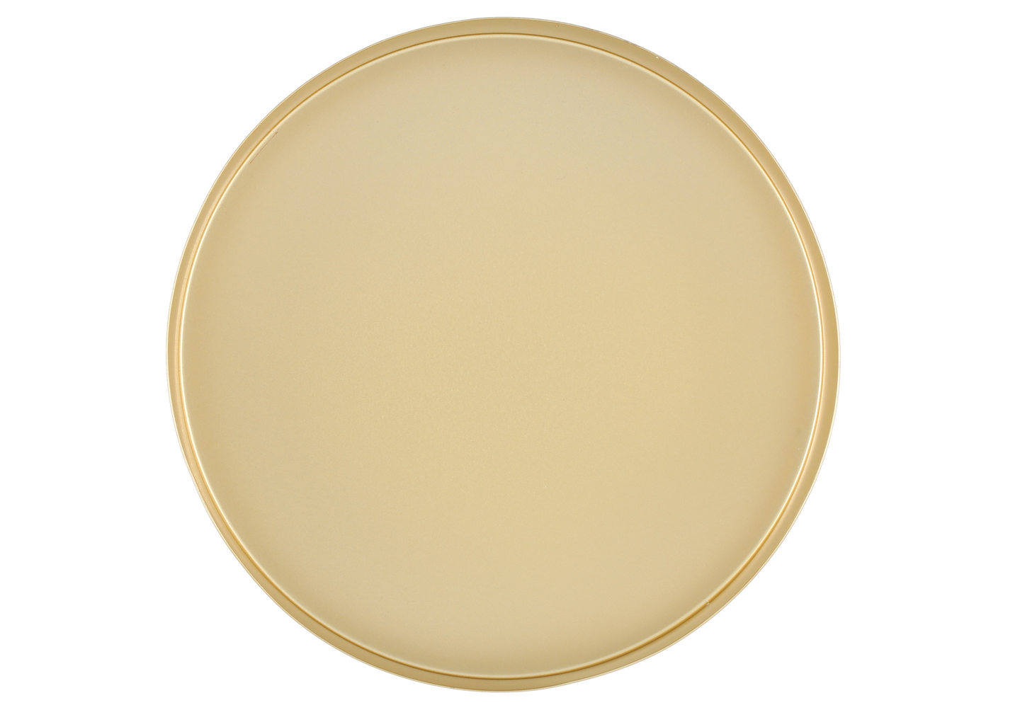 Metallilautanen Verso kulta 23x23x5cm