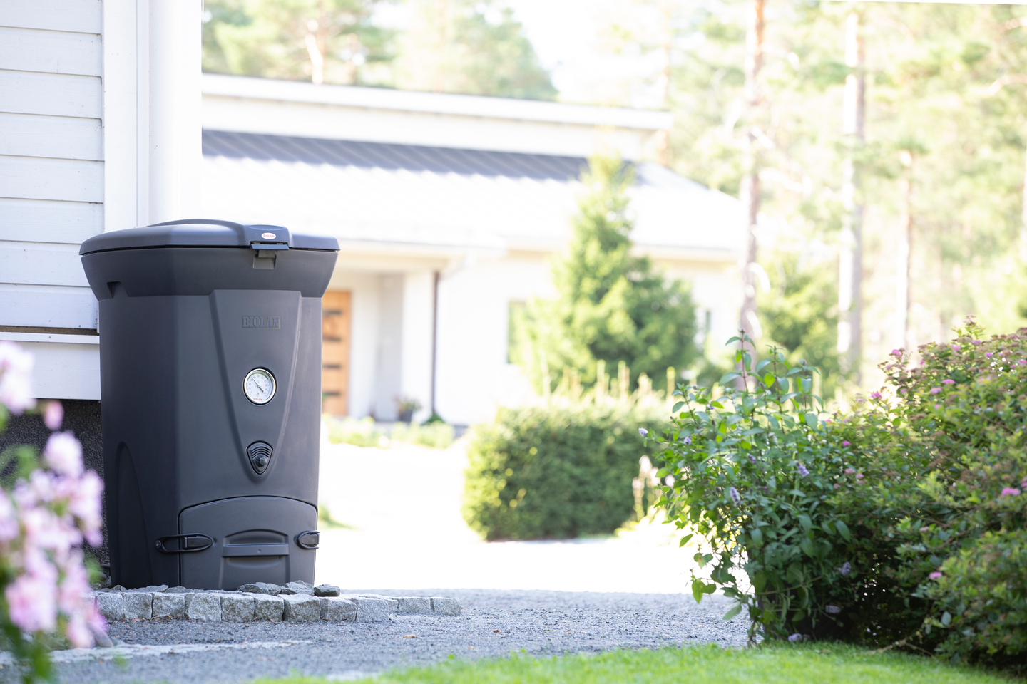 Pikakompostori Biolan 220 Eco tummanharmaa