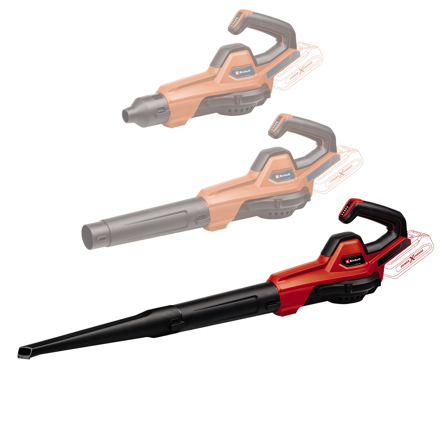 Akkulehtipuhallin Einhell Power X-Change GE-UB 18/250 E-Solo