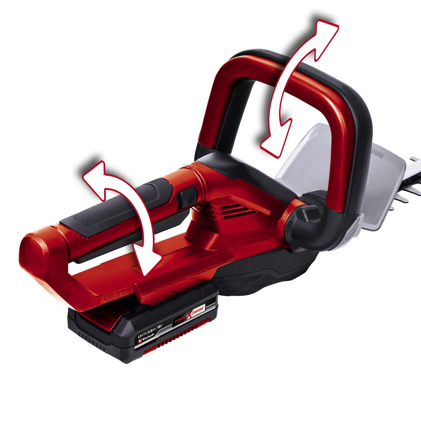 Akkupensasleikkuri Einhell Power X-Change GE-CH 1855/1 Li Kit 1x2,5Ah + laturi