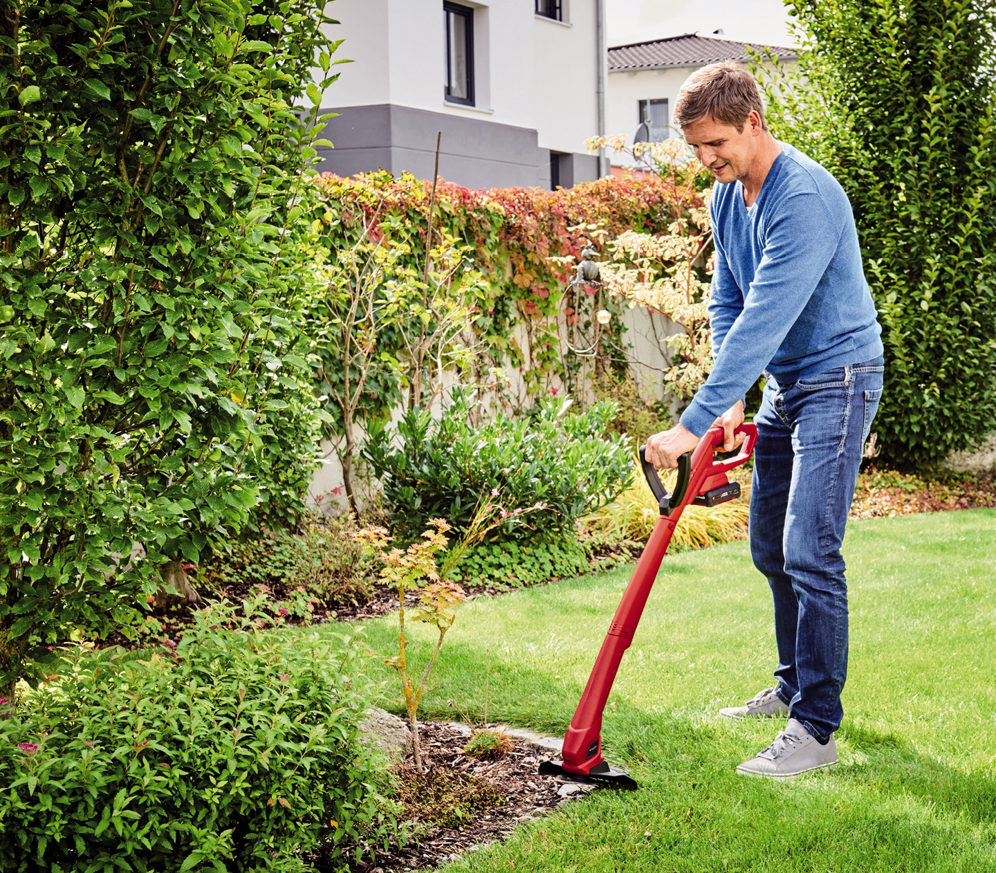 Akkutrimmeri Einhell Power X-Change GC-CT 18/24 Li P 1x1,5Ah + laturi