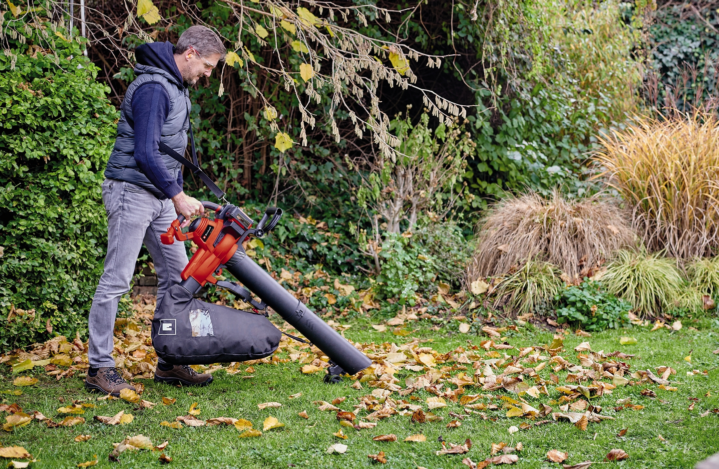 Akkulehtipuhallin/-imuri Einhell Power X-Change GE-CL 36/230 Li E -Solo