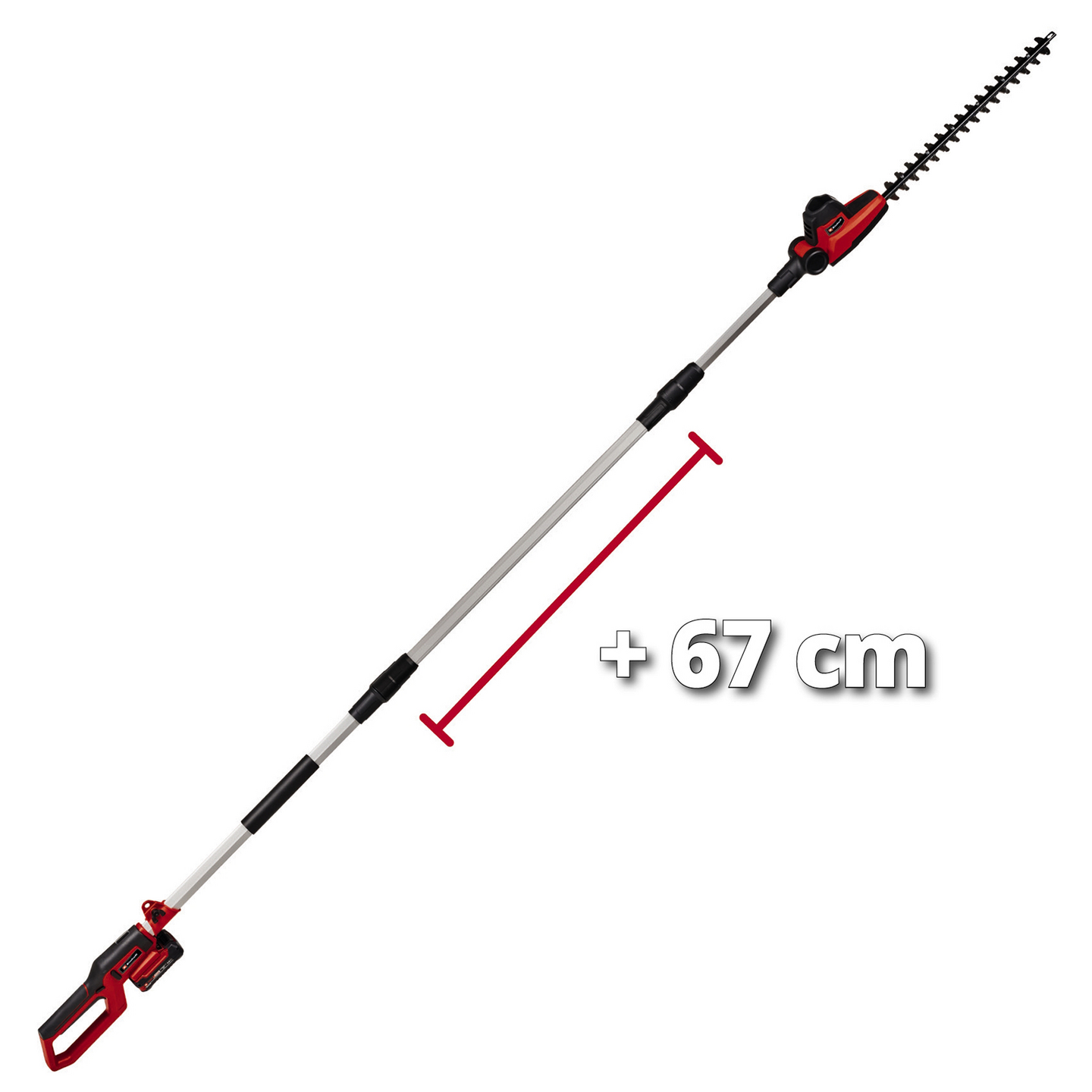 Akkuteleskooppipensasleikkuri Einhell Power X-Change GC-HH 18/45 Li T-Solo