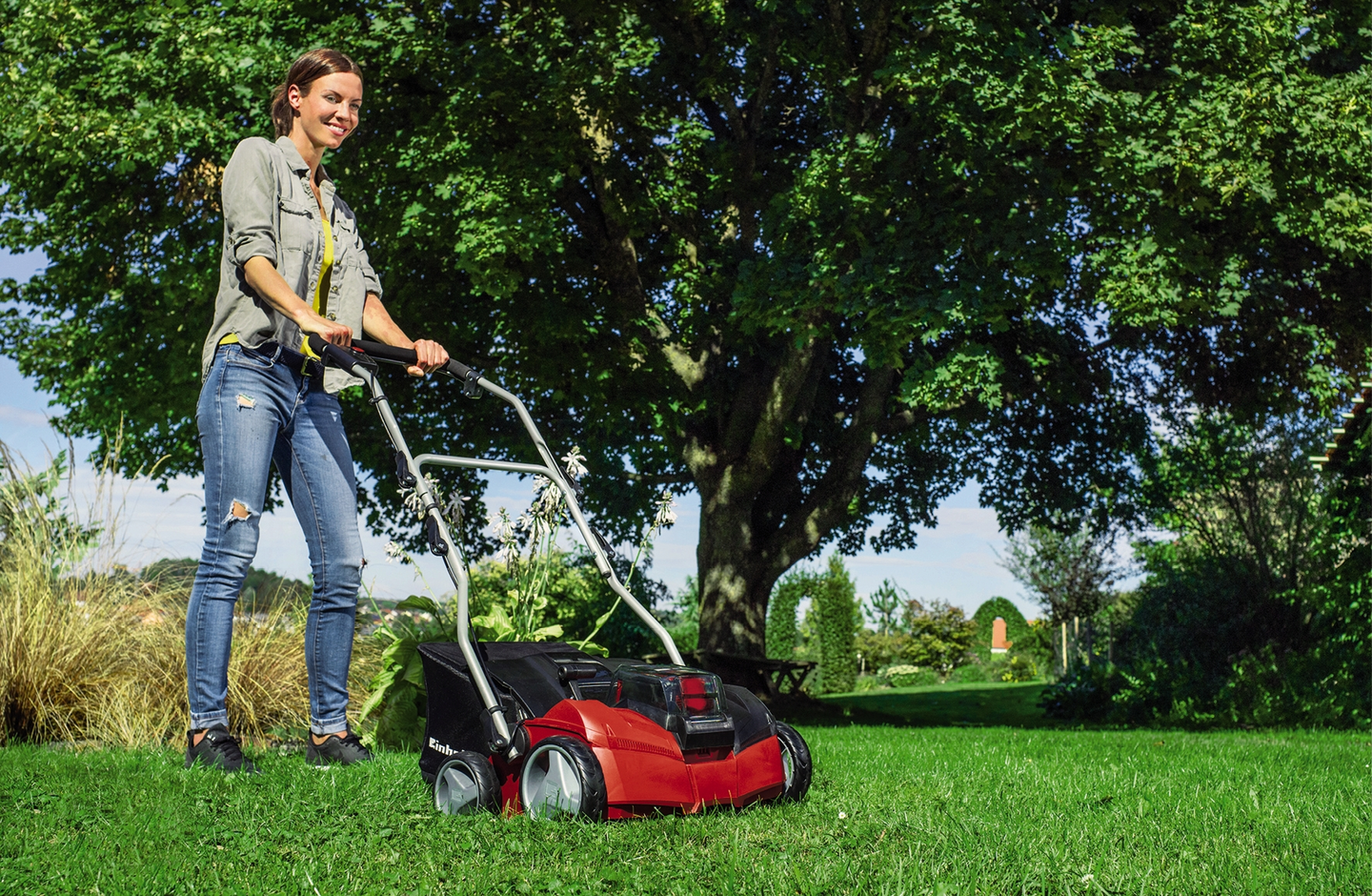 Akkuilmaaja Einhell Power X-Change GE-SC 35/1 Li-Solo