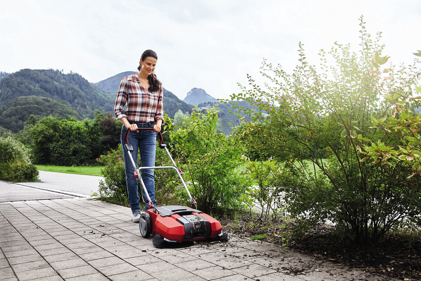 Akkukatuharja Einhell Power X-Change TE-SW 18/610 Li-Solo