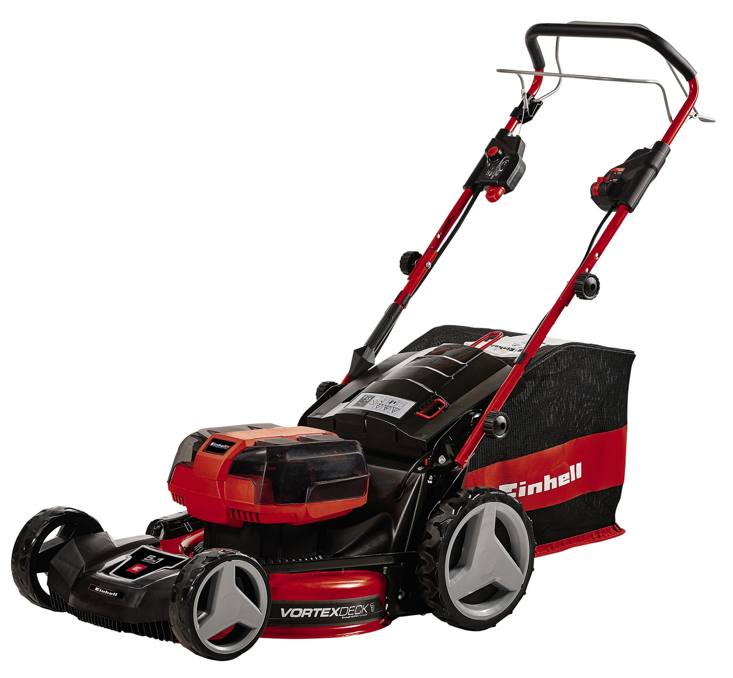 Akkuruohonleikkuri Einhell Power X-Change GP-CM 36/47 S HW Li 4x4,0Ah + 2xlaturi