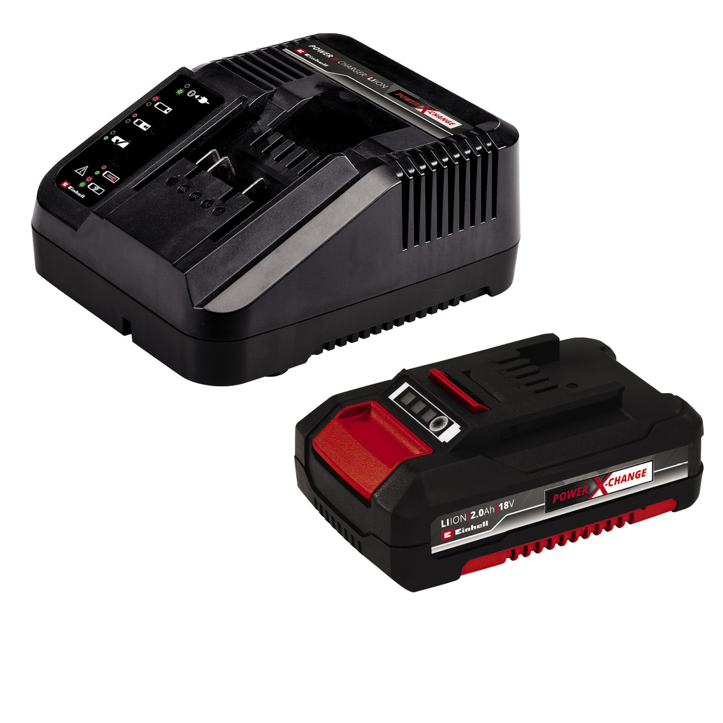 Akkupensasleikkuri Einhell Power X-Change GC-CH 1846 Li Kit 1x2,0Ah + laturi