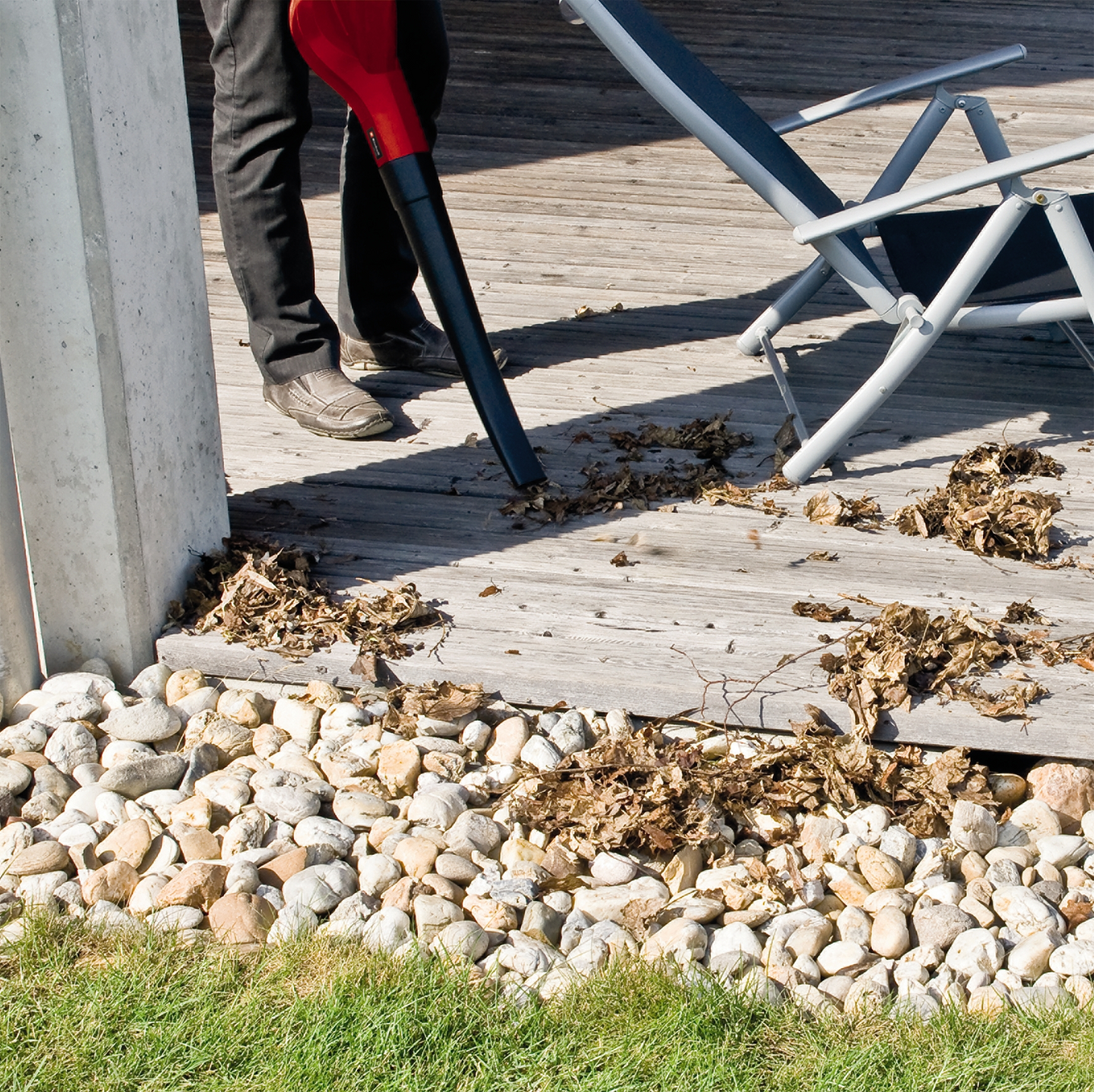 Akkulehtipuhallin Einhell Power X-Change GC-CL 18 Li E Kit 1x2,0Ah + laturi