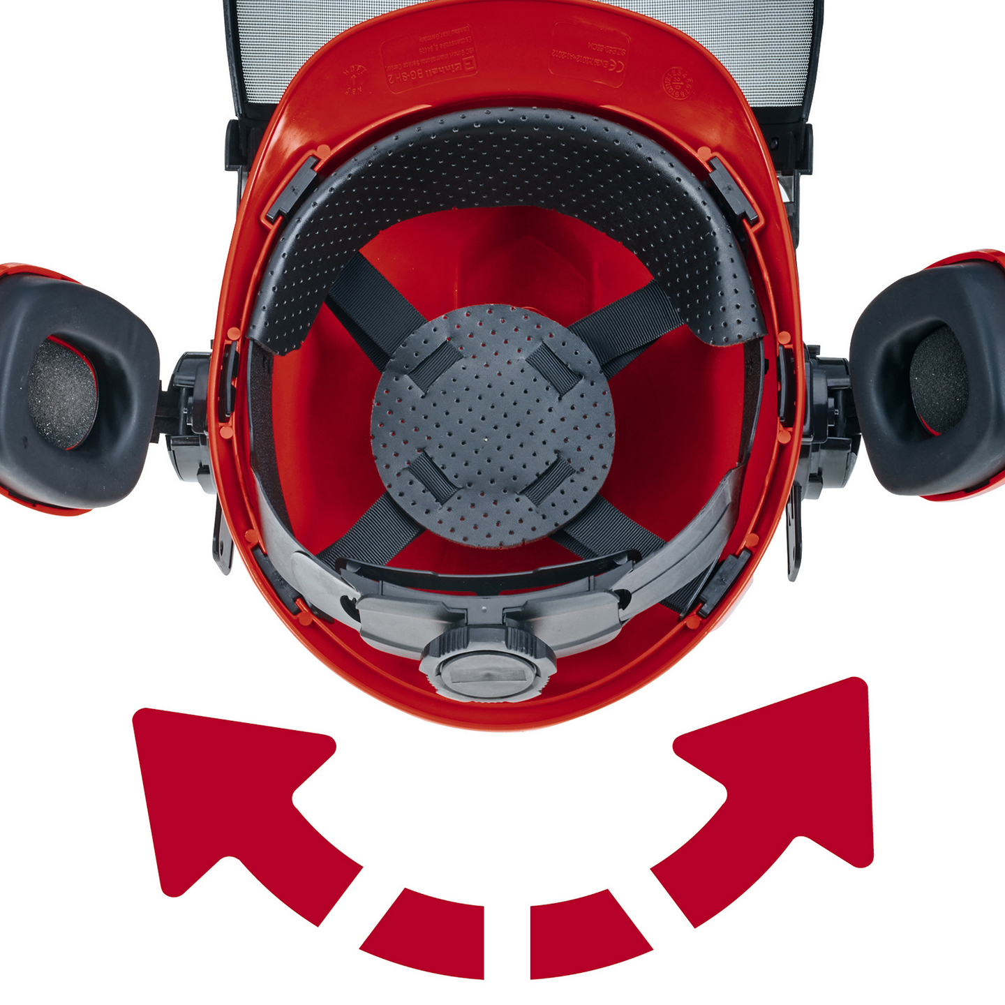 Turvakypärä Einhell BG-SH 2 metsurin kypärä