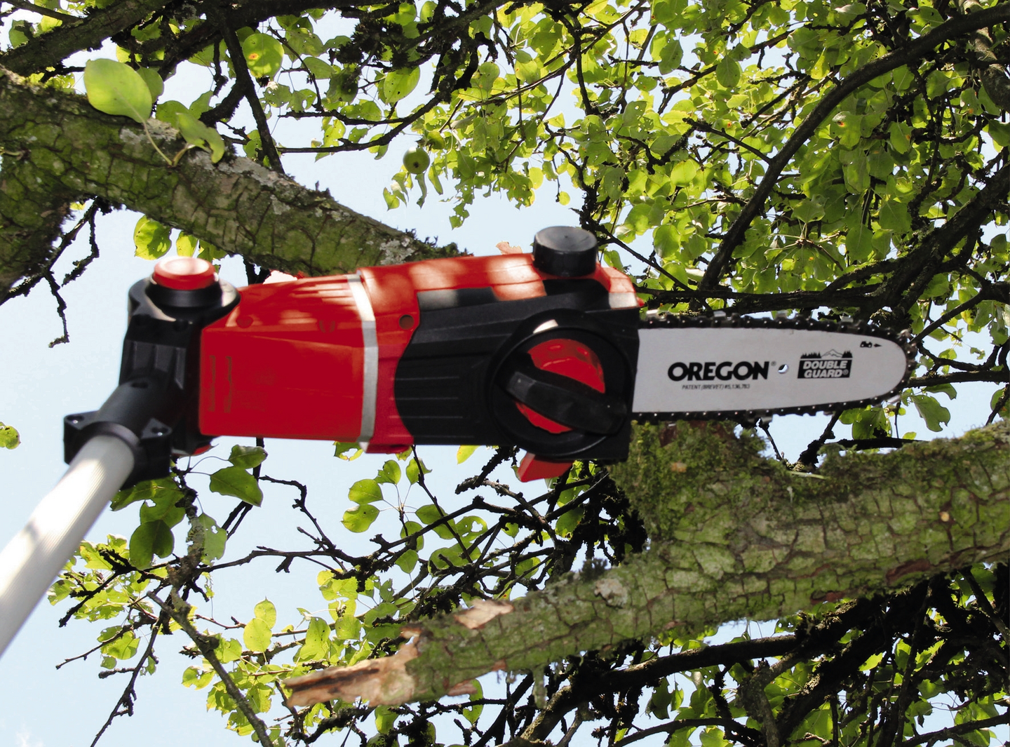 Akkuoksasaha/-pensasleikkuri Einhell PXC GE-HC 18 Li T-Solo teleskooppivarrella