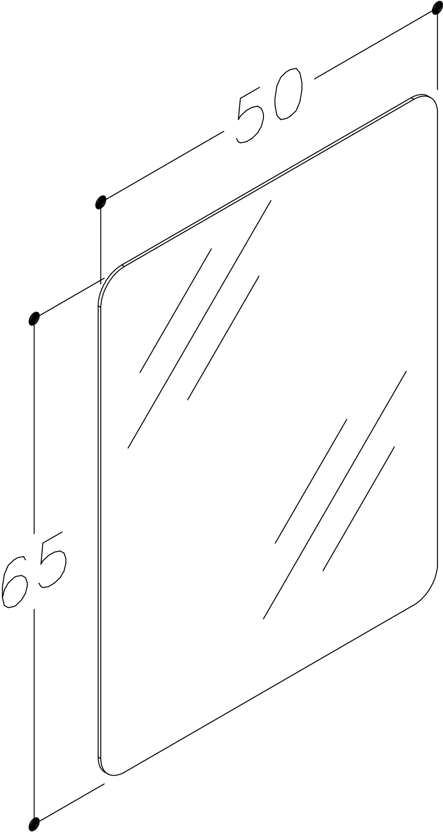 Peili Cello Wave 50cm