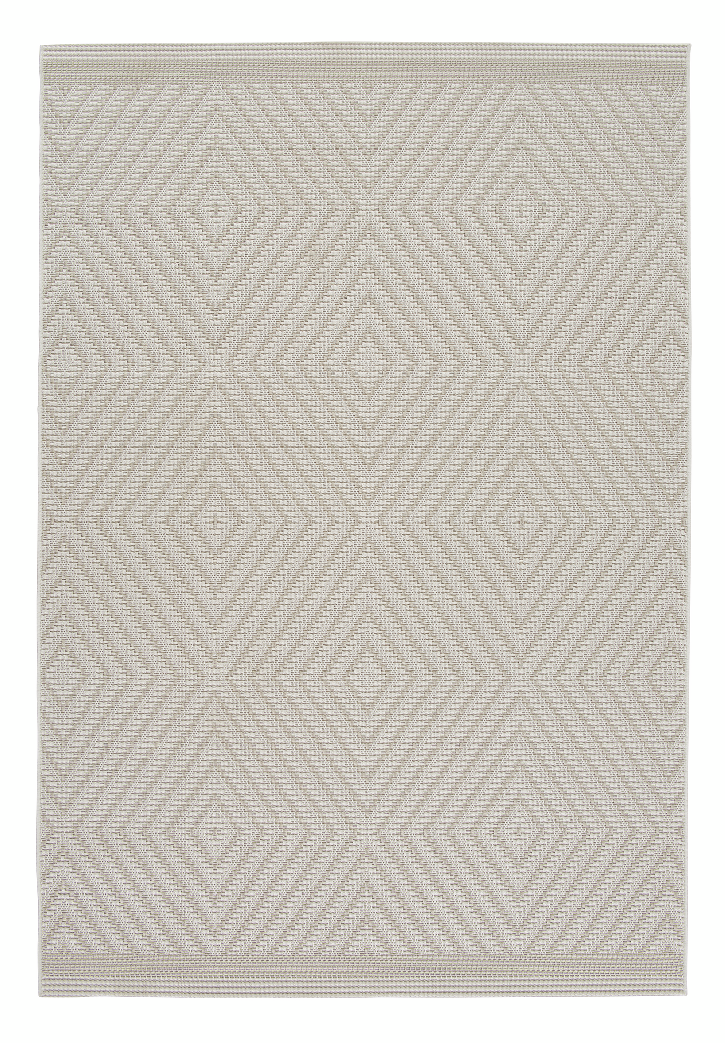 Sisä- ja ulkomatto Cello Tilda 200x290cm valkoinen