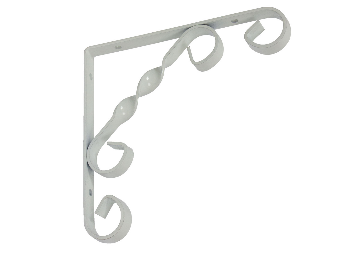 Hyllynkannatin Cello Ornamentti 150x150 valkoinen