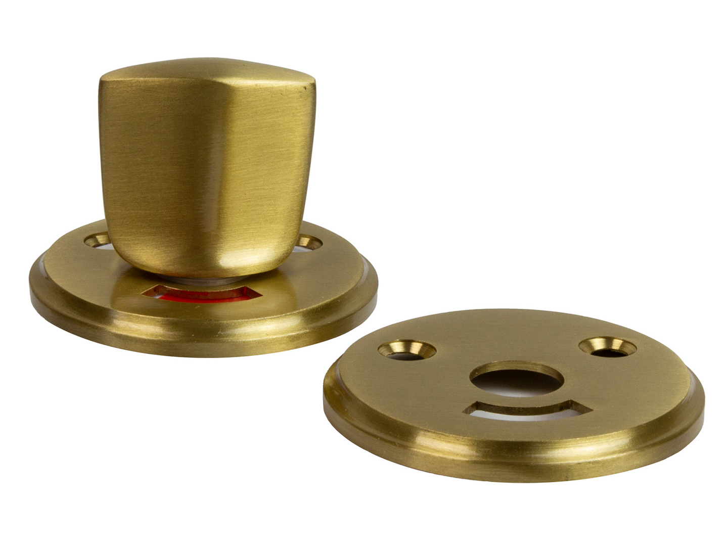 Wc-vääntönuppi Cello 112 messinki harjattu