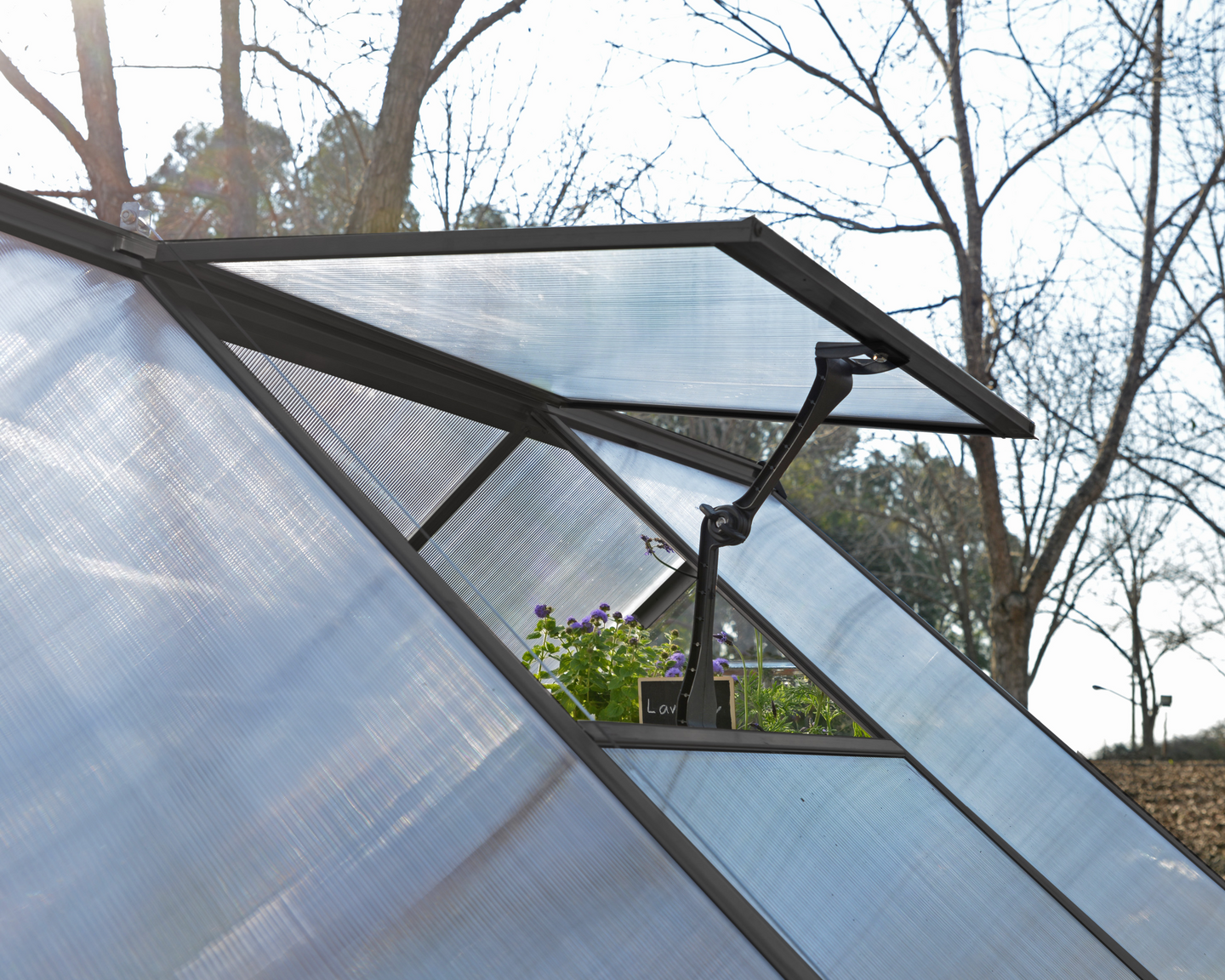 Kasvihuone Canopia Balance 8,9m² harmaa