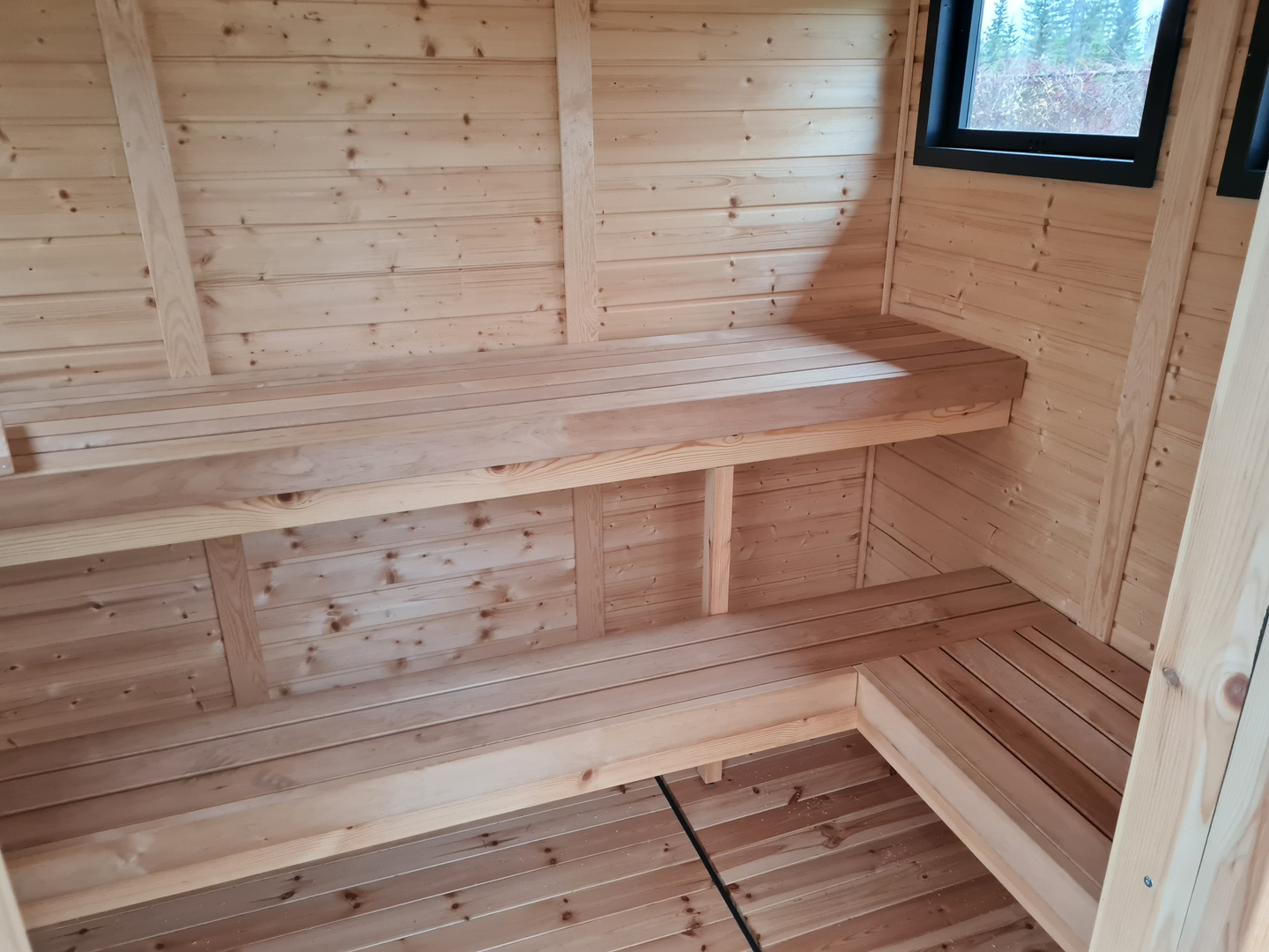 Pihasauna + terassi Luotsi 7,3m²