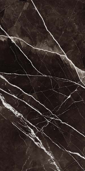 Lattialaatta Calacatta 60x120 Black matta RT 1,44m²