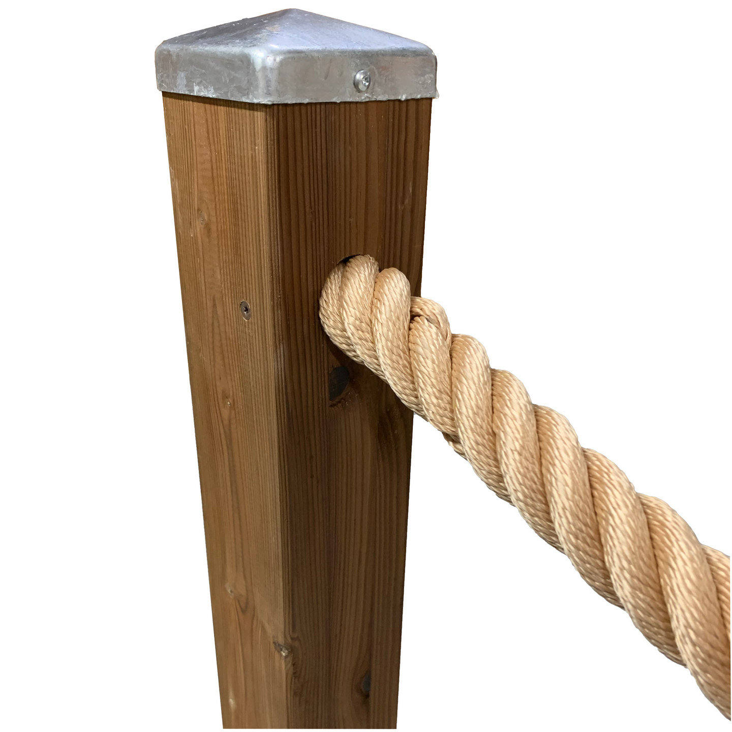 Terassin köysikaide Patio 4m ruskea