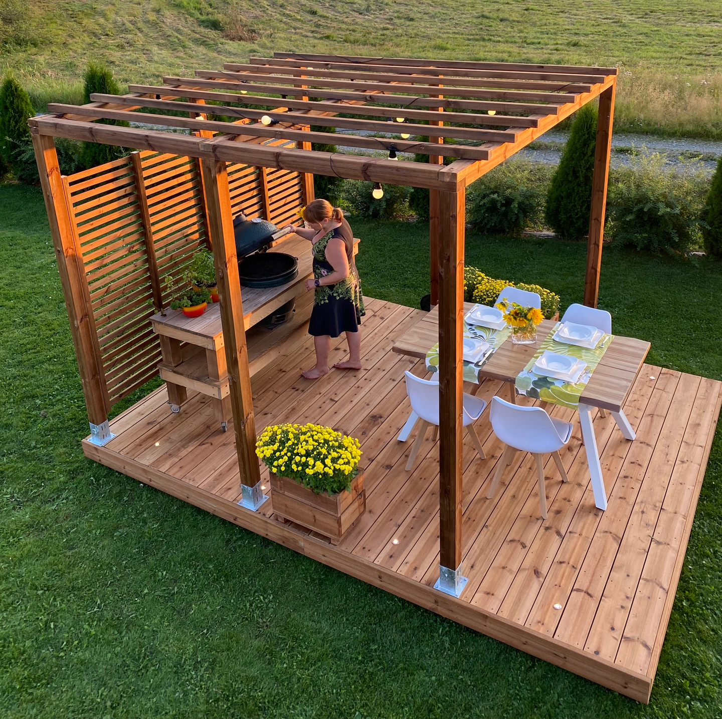 Pergola Patio 3x4m kestopuu