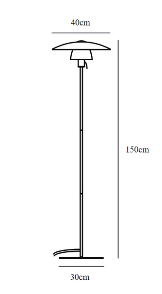 Lattiavalaisin Nordlux Verona E27 musta