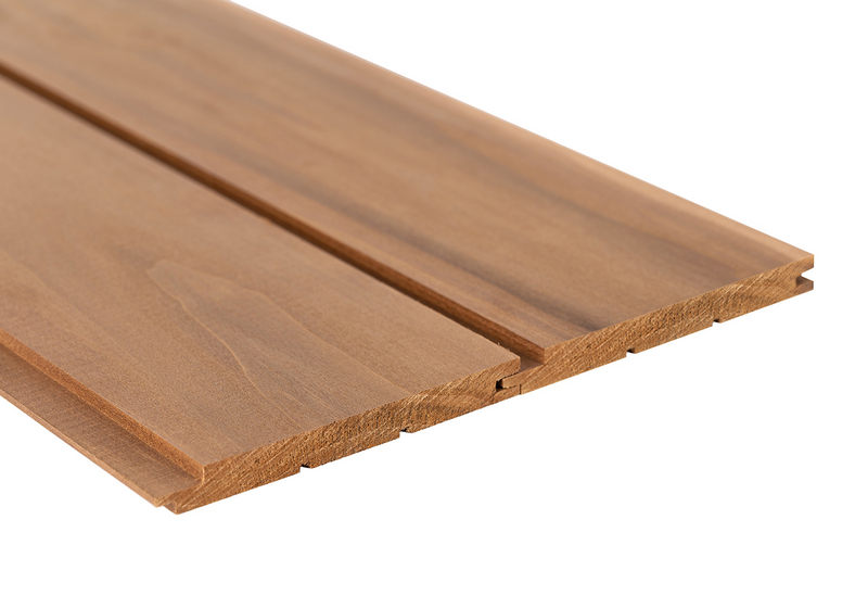 Saunapaneeli Thermory 15x145x3000 STS10 lämpökäsitelty magnolia