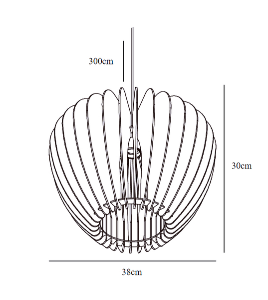 Riippuvalaisin Nordlux Tribeca E27 musta