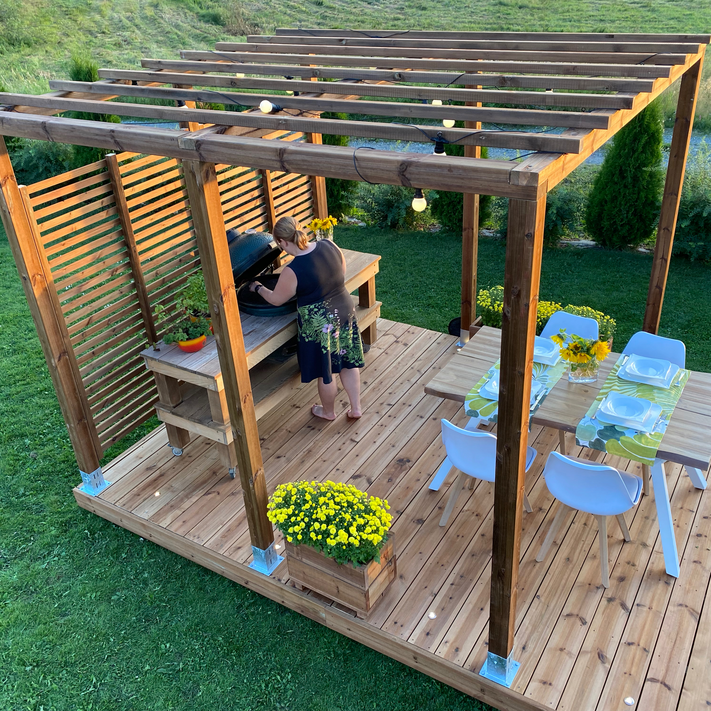 Pergola Patio 3x4m kestopuu