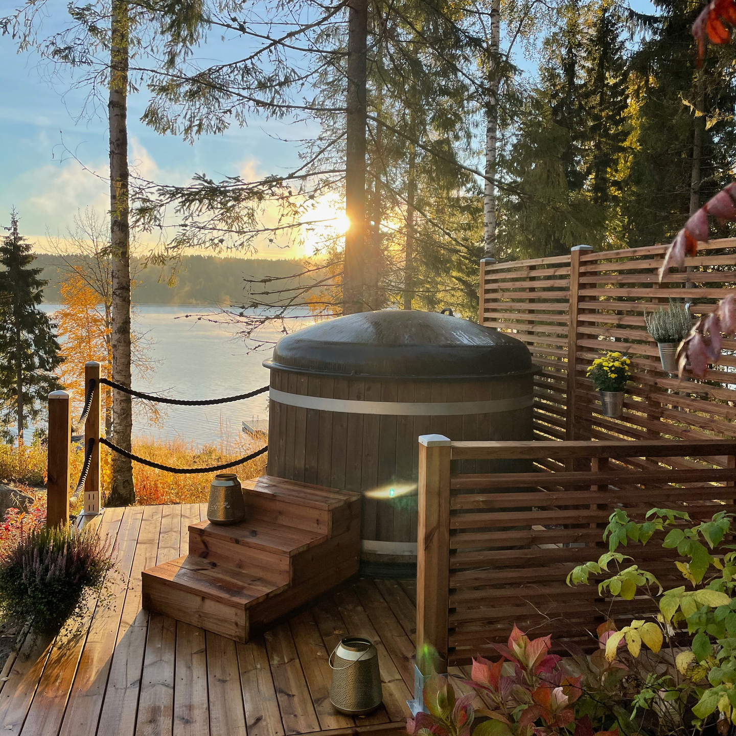 Valmisterassi Patio Classic 1x3m kestopuu