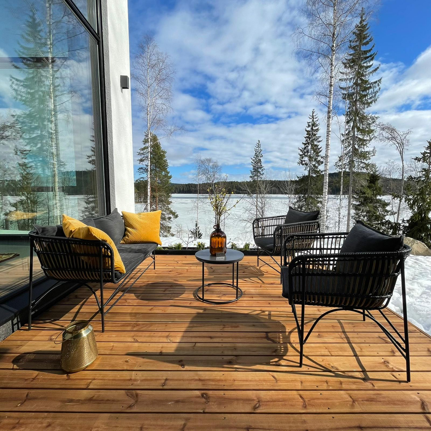 Valmisterassi Patio Classic 1x3m kestopuu