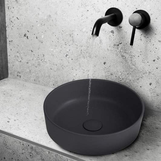 Malja-allas Tammiholma Lagoa 420x120mm antrasiitti