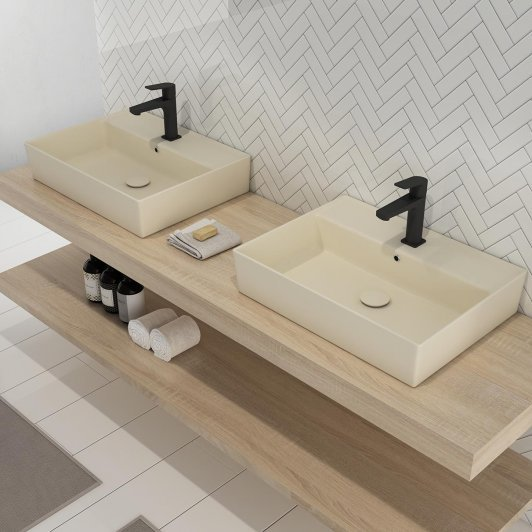 Malja-allas Tammiholma Aveiro 550x450x130mm ivory